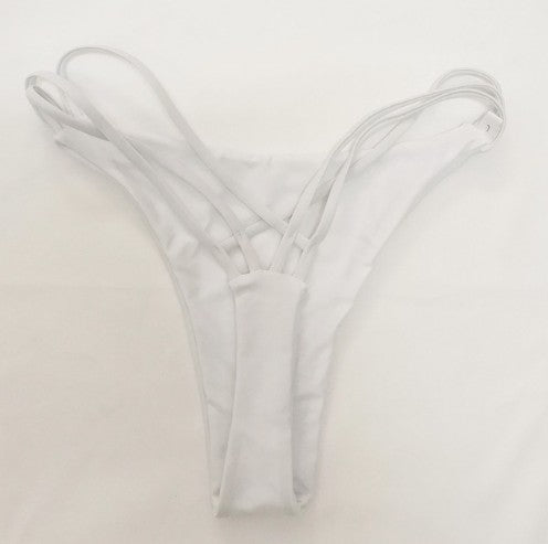 Wholesale 2020 V shape sexy female swimwear women swim brief brazilian bikini bottom cheeky butt thong tanga panties underwear