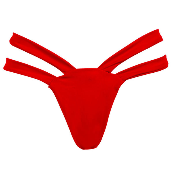 Wholesale 2020 V shape sexy female swimwear women swim brief brazilian bikini bottom cheeky butt thong tanga panties underwear