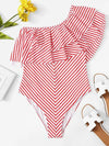 2020 New Arrive Womens Bikini Set Push Up Padded Swimwear One-piece Swimsuits Striped Cloak Swimsuit HIGH QUALITY Female Bikini