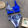 Misswim Leopard print bikini 2020 High cut one piece swimsuit female monokini Bandage push up swimwear women bathing suit Brazil