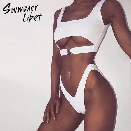 Swimwear Women Briefs Bikini Bottom Side Ties Brazilian Thong Swimsuit Classic Cut Bottoms Biquini Swim Short Ladies Swimsuit