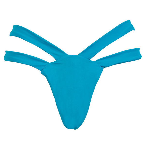 Wholesale  2020 V shape sexy female swimwear women swim brief brazilian bikini bottom cheeky butt thong tanga panties underwear