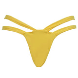 Wholesale  2020 V shape sexy female swimwear women swim brief brazilian bikini bottom cheeky butt thong tanga panties underwear