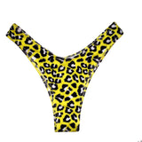 2020 Sexy Bikini Bottoms Brazilian Swimwear Women Briefs Thong Female G String Swimsuits Print Cheeky Bikini Bottom Swim Trunks