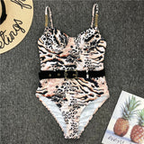 In-X Buckle white bodysuit Push up sexy bikini 2020 High cut one piece swimsuit female monokini Padded swimwear New bathing suit