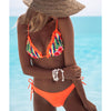 2019 Hot Retro Sexy Women Swimsuit Ruffled Micro Bikini Set Bathing Suits With Halter Strap Swimwear Brazilian bottom Biquinis