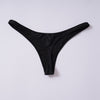 Lunamy 2020 Hot Sale Thong Swimwear Women Bikini Bottoms Sexy Solid Color Bikini Tanga Brazilian Swimming Panties 8 Colors Brief