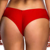 S - 3XL plus large size swim brief V shape swimwear women brazilian bikini bottom scrunch butt tanga panty underwear Female K130